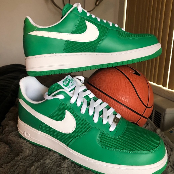 Nike | Shoes | Nike Air Force 7 Low Lucky Green White | Poshmark